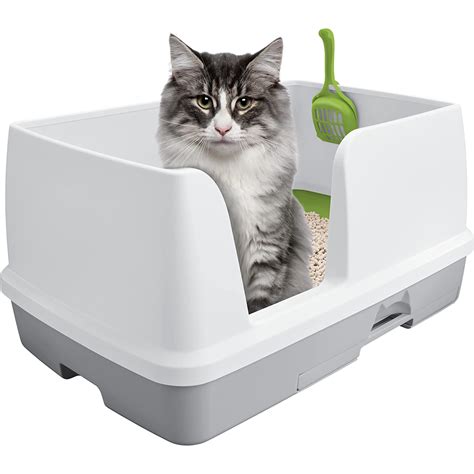 extra large metal cat litter box|extra large litter box enclosures.